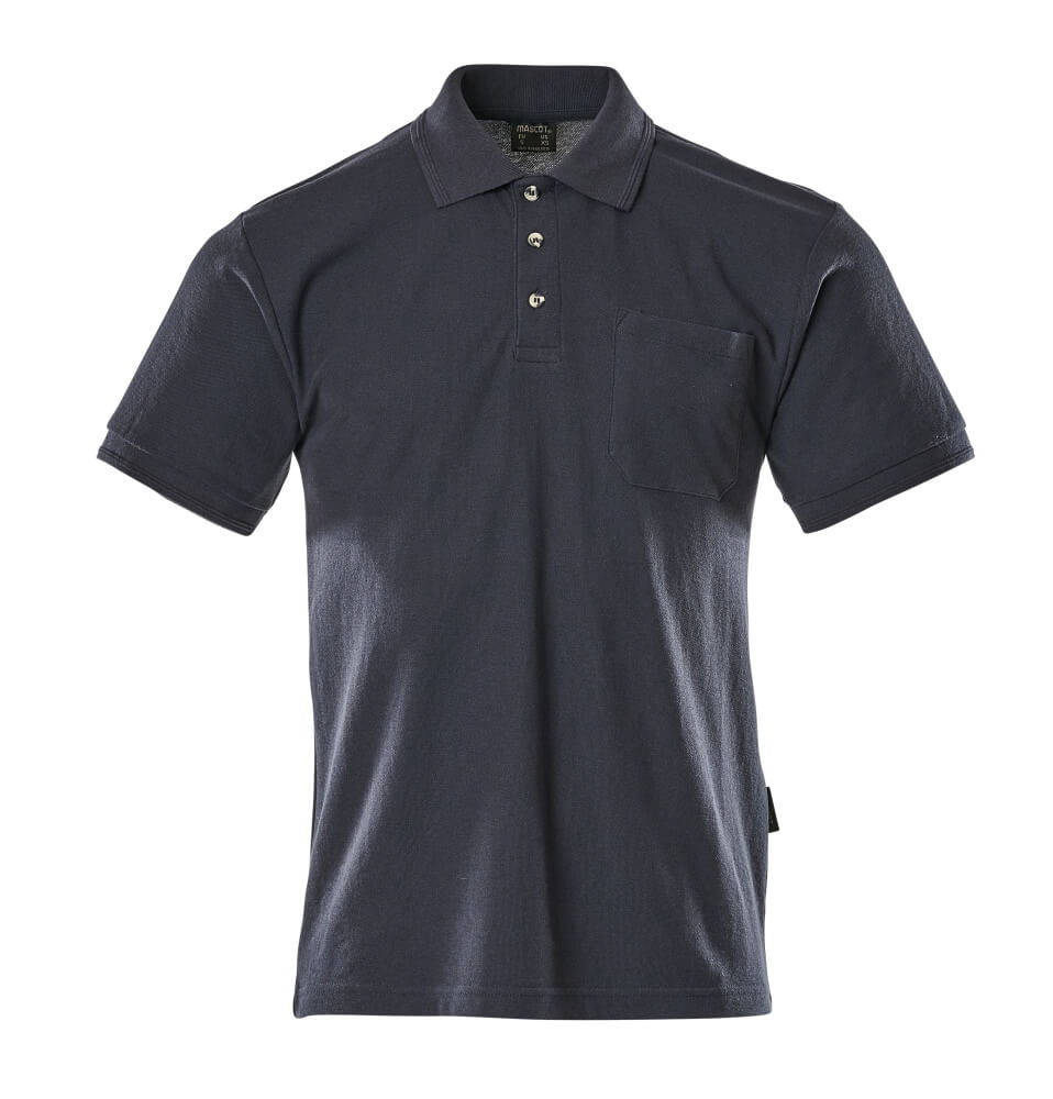 MASCOT® Borneo Polo-Shirt mit Brusttasche 00783-260 Marine