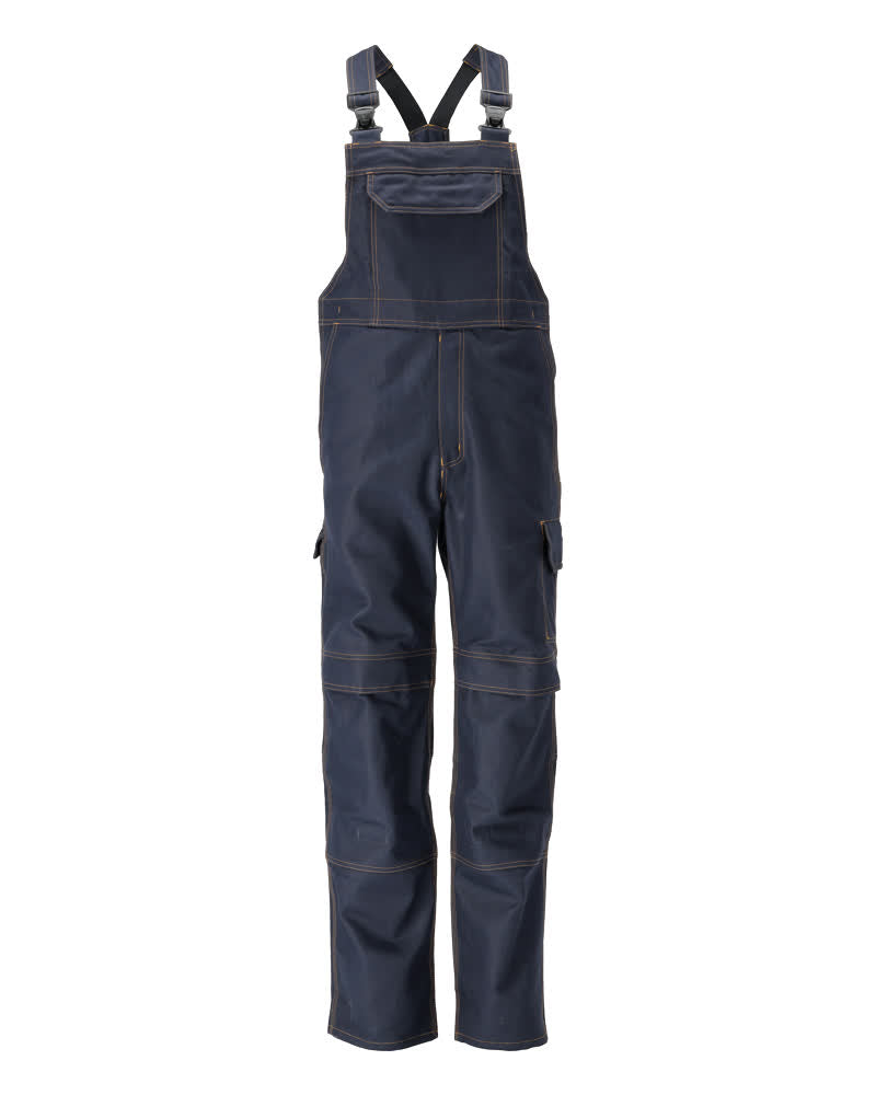 MASCOT® Freibourg Latzhose mit Knietaschen 06669-135 Schwarzblau
