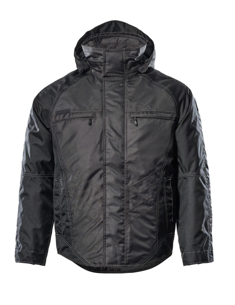 MASCOT® Frankfurt Winterjacke 12035-211 Dunkelanthrazit/Schwarz