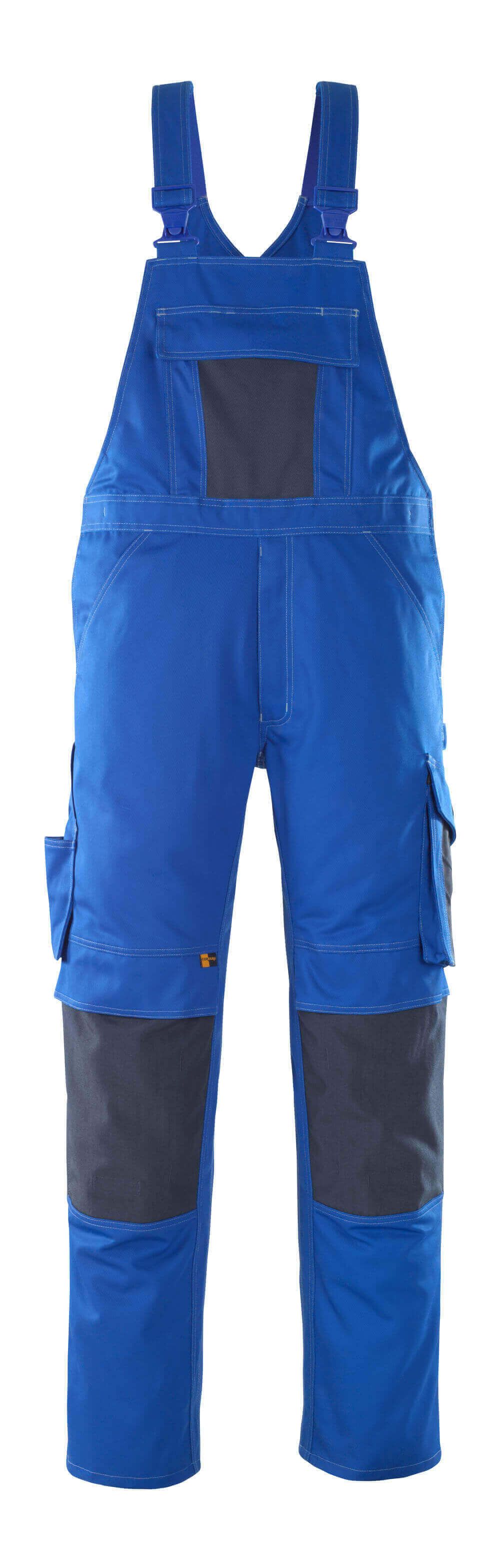 MASCOT® Leipzig Latzhose mit Knietaschen 12069-203 Kornblau/Schwarzblau