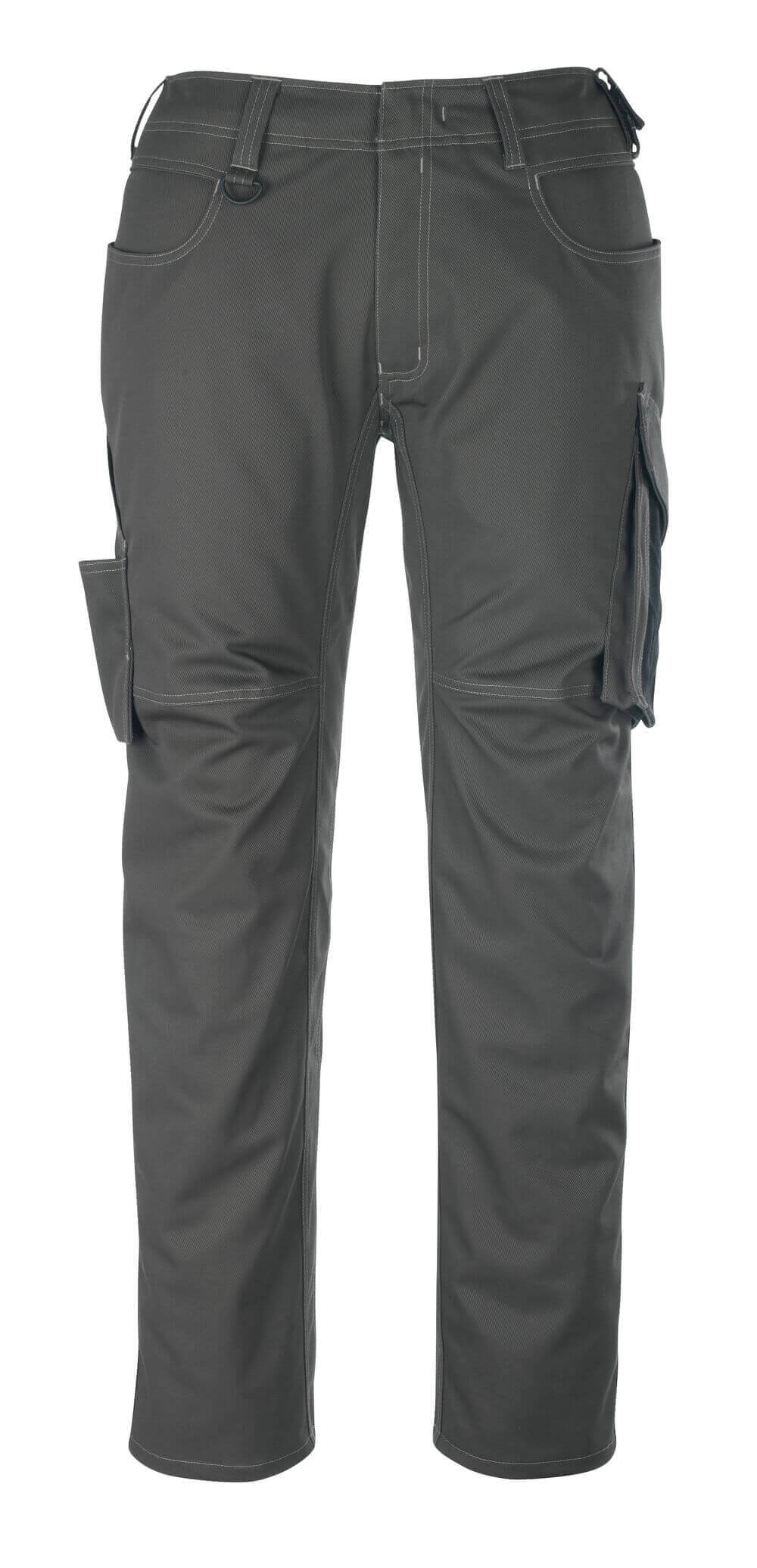 MASCOT® Dortmund Hose mit Schenkeltaschen 12079-203 Dunkelanthrazit/Schwarz