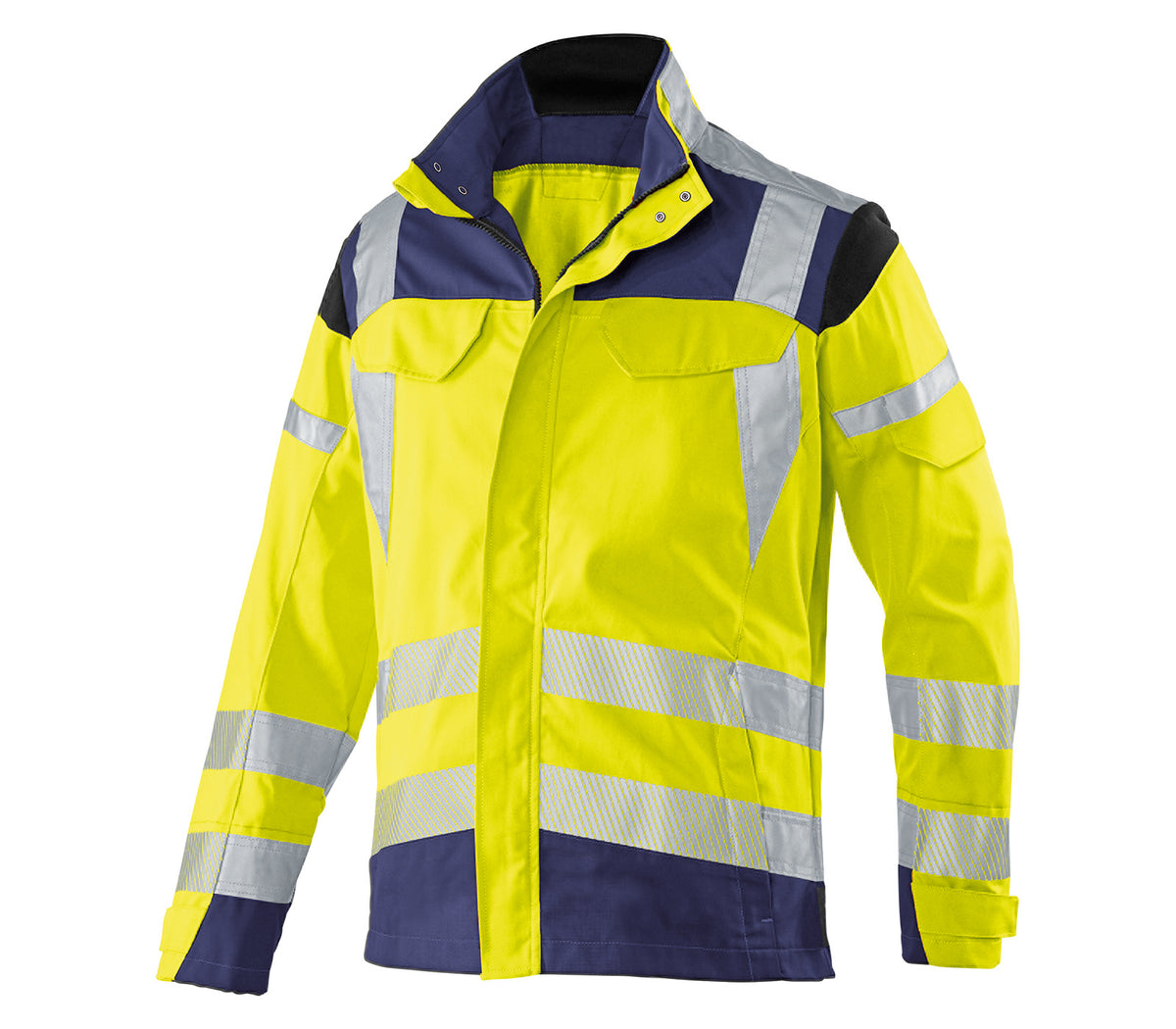 KÜBLER REFLECTIQ Jacke PSA 2 1207 8340 warngelb/dunkelblau