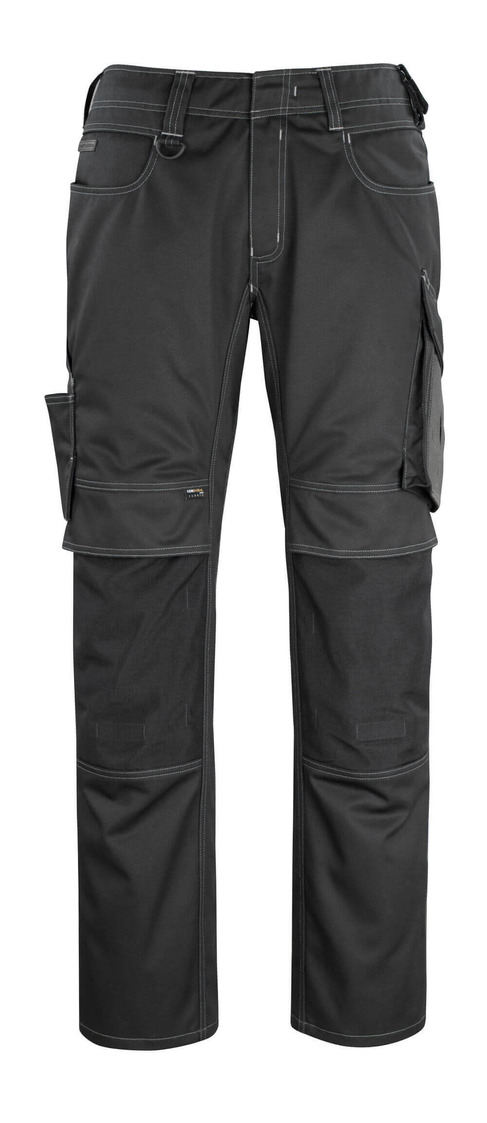 MASCOT® Erlangen Hose mit Knietaschen 12179-203 Schwarz/Dunkelanthrazit