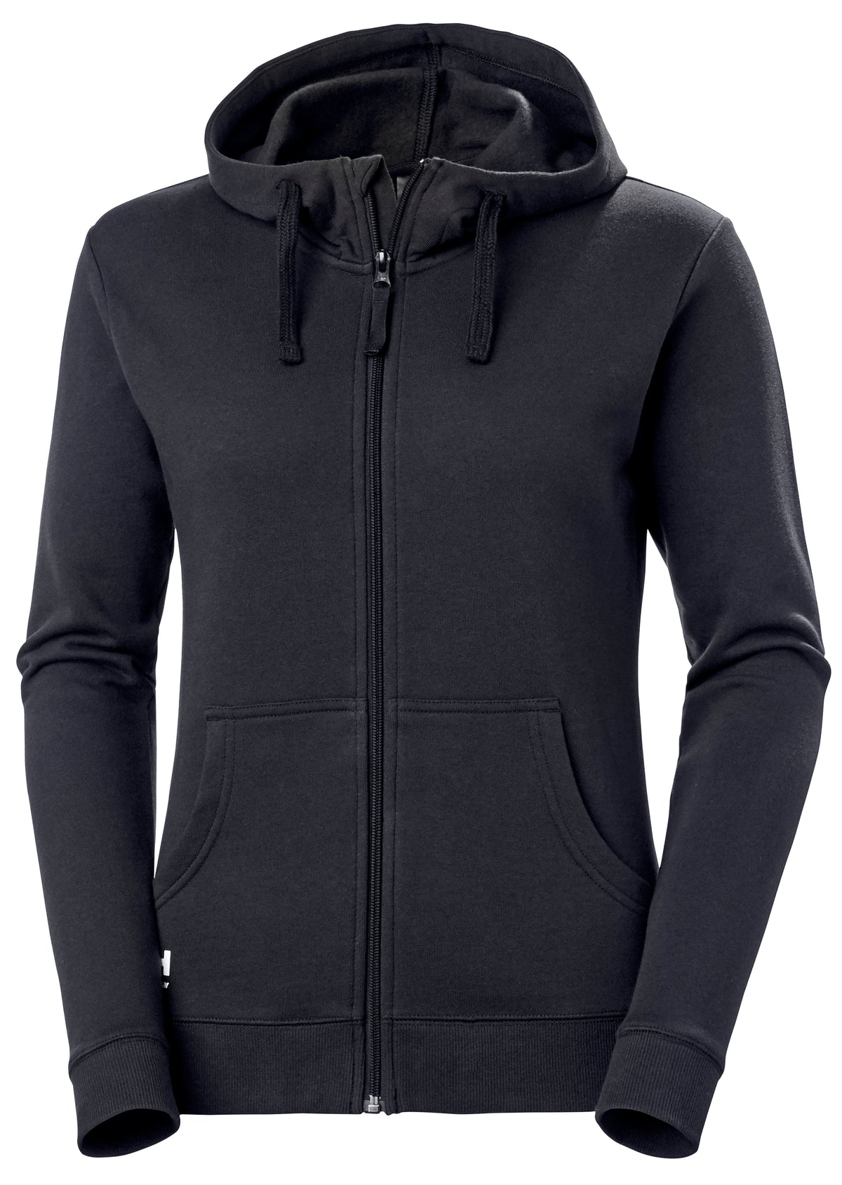 W Classic Zip Hoodie Navy – Vorderansicht