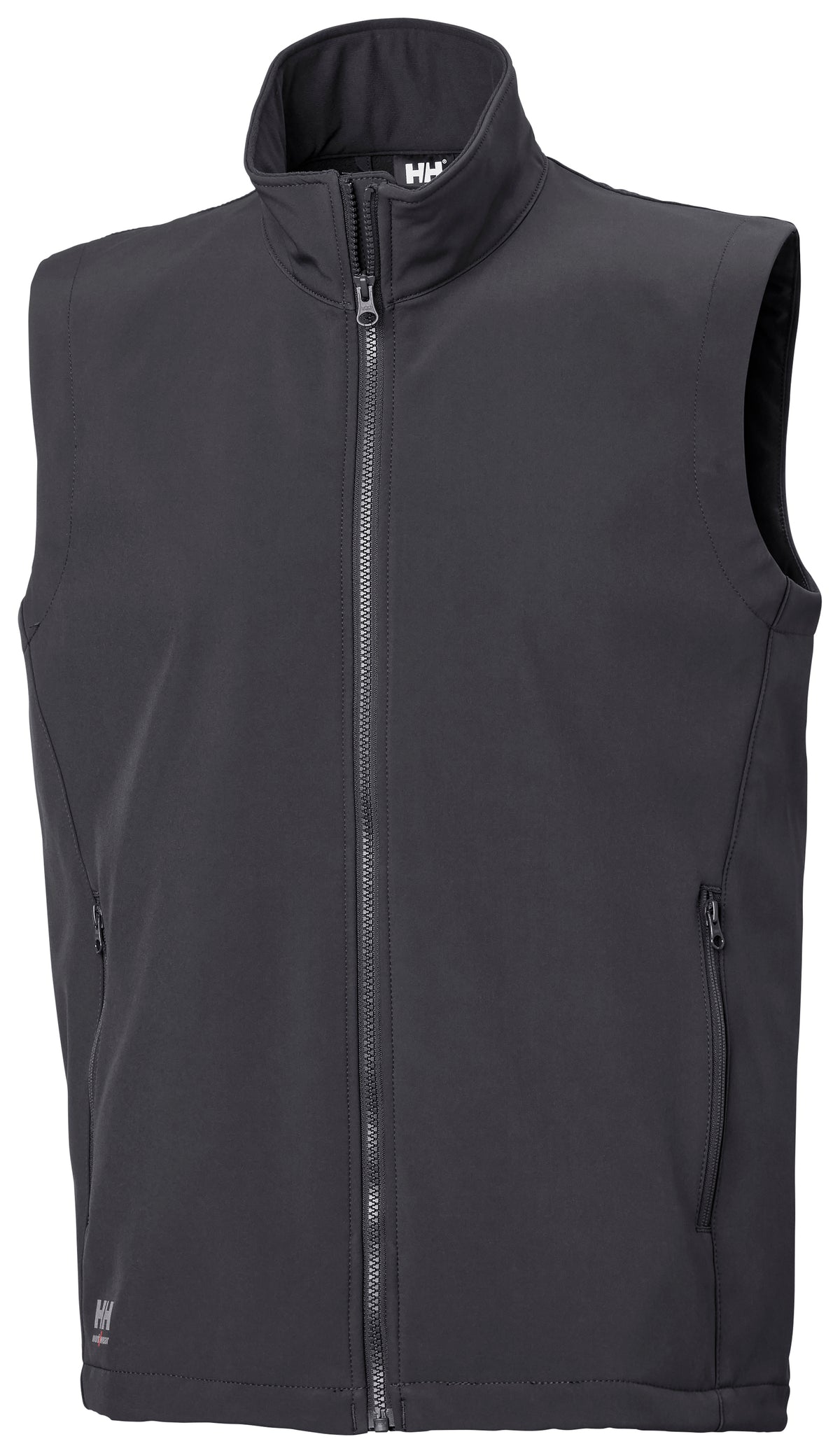 Manchester 2.0 Softs Vest Ebony – Vorderansicht