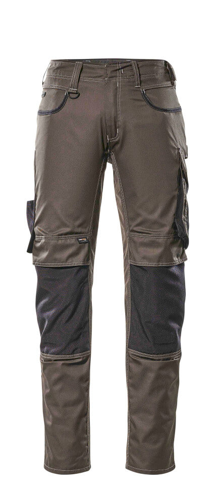 MASCOT® Lemberg Hose mit Knietaschen 13079-230 Dunkelanthrazit/Schwarz
