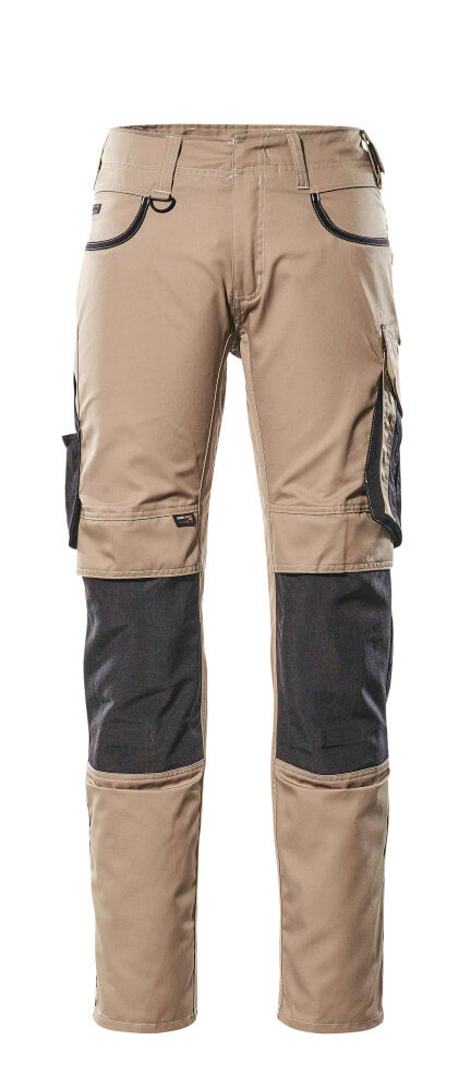 MASCOT® Lemberg Hose mit Knietaschen 13079-230 Hellkhaki/Schwarz