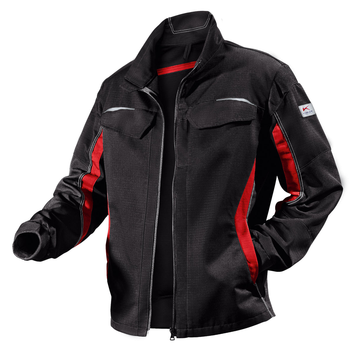 PULSSCHLAG Jacke 1324 5353 schwarz/mittelrot