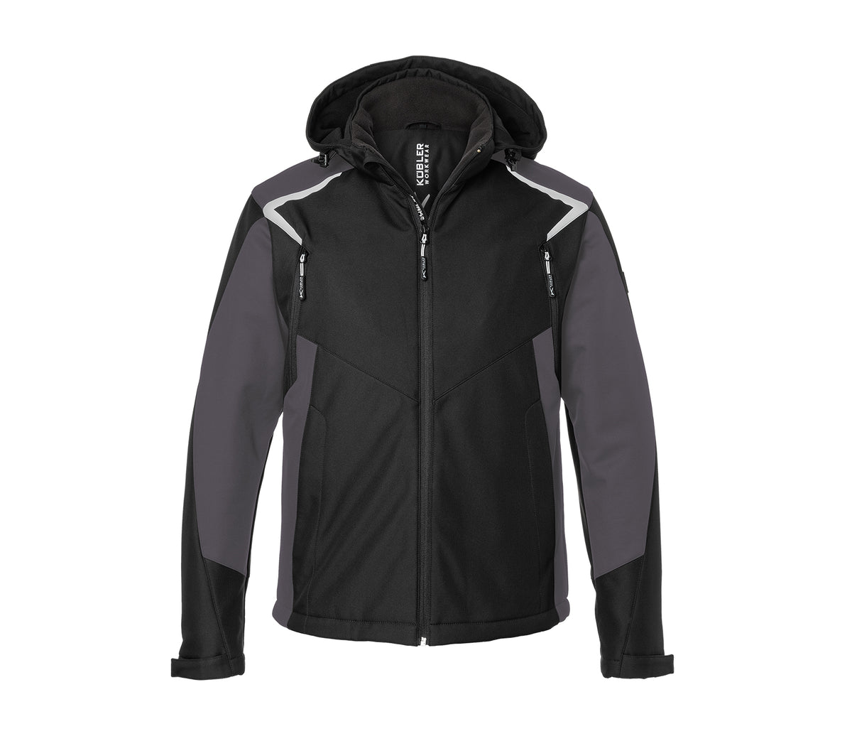 KÜBLER BODYFORCE Winter Softshell Jacke 1325 5375 schwarz/anthrazit