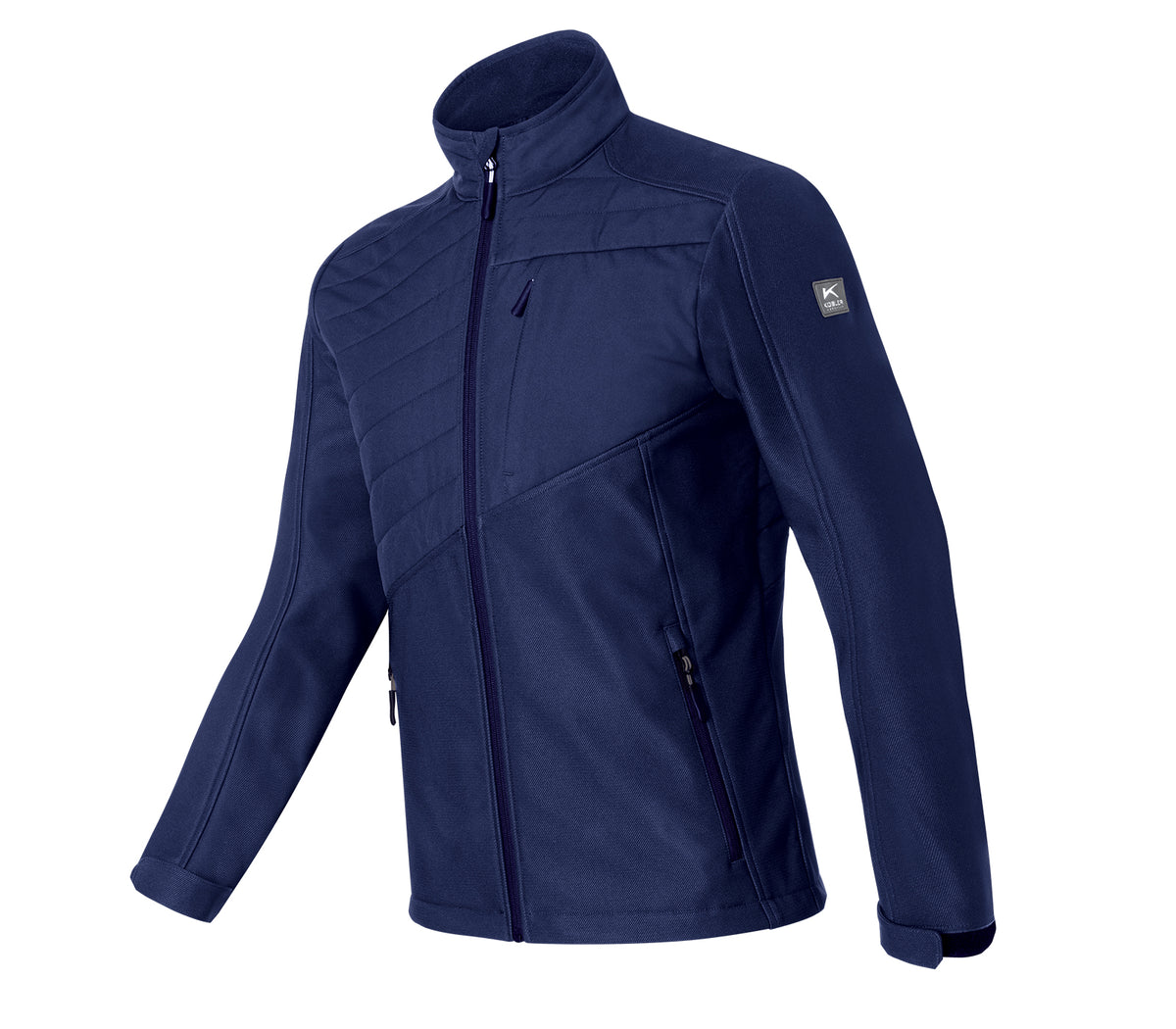 Hybrid Softshell Jacke 1344 2401 dunkelblau