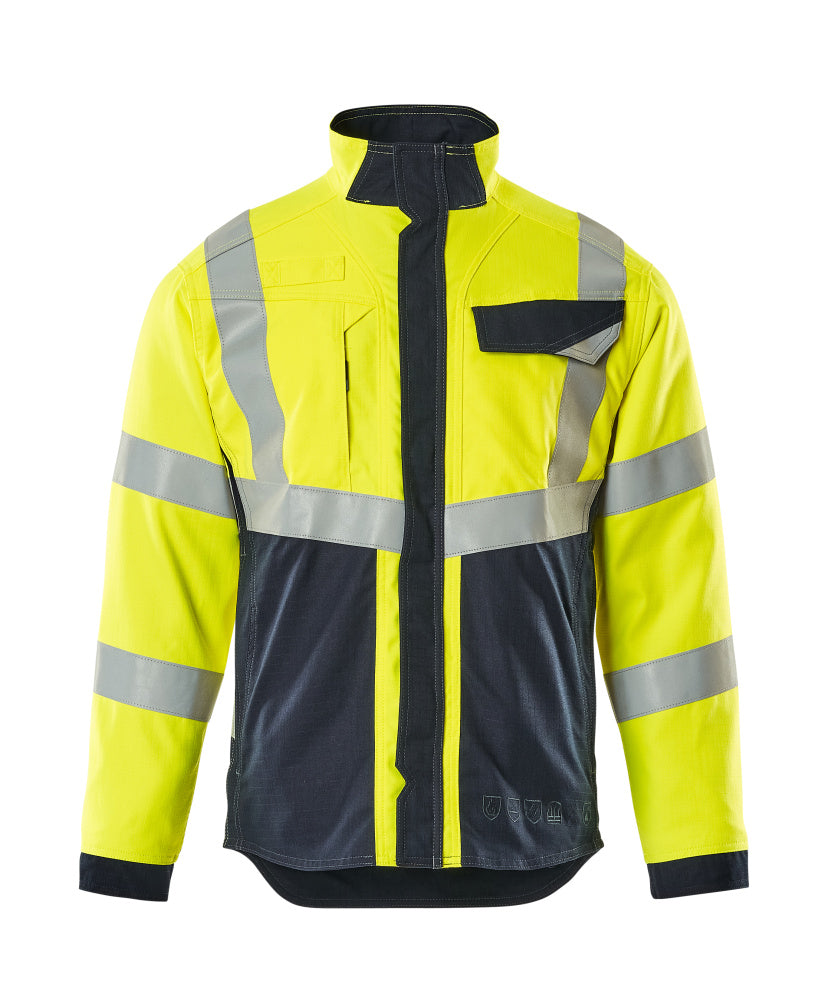 MASCOT® Biel Jacke 13809-216 Hi-vis Gelb/Schwarzblau
