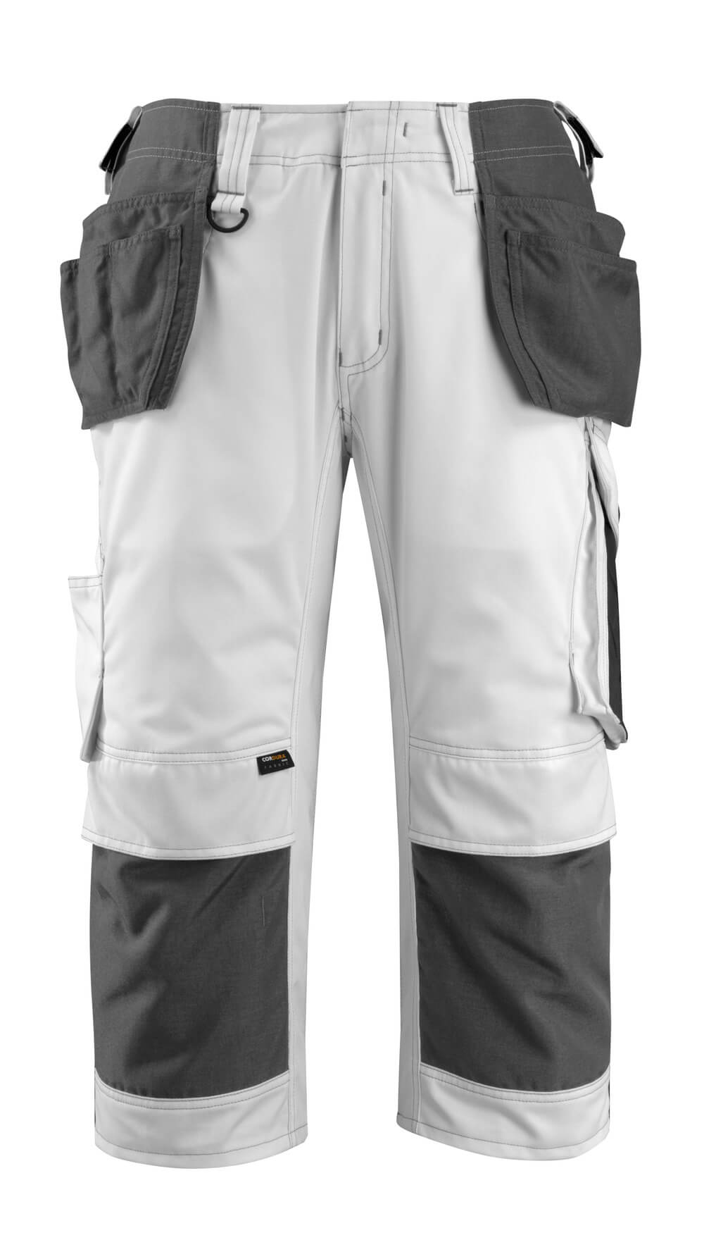 MASCOT® Lindau Dreiviertel-Hose mit Hängetaschen 14349-442 Weiß/Dunkelanthrazit