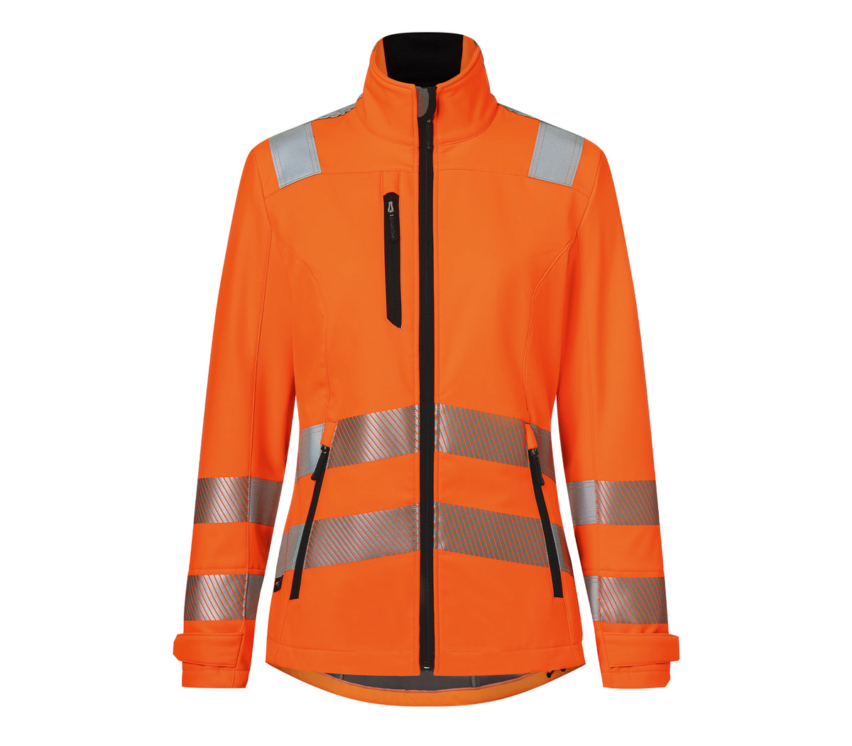 KÜBLER REFLECTIQ Softshell Jacke Damen PSA 2 1509 8427 warnorange