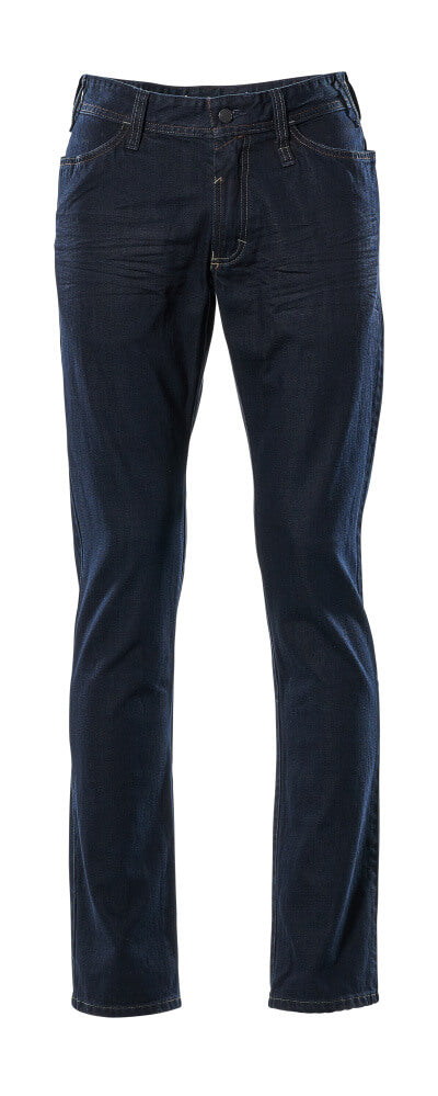 MASCOT® Manhattan Jeans 15379-869 Gewaschener dunkelblauer Denim