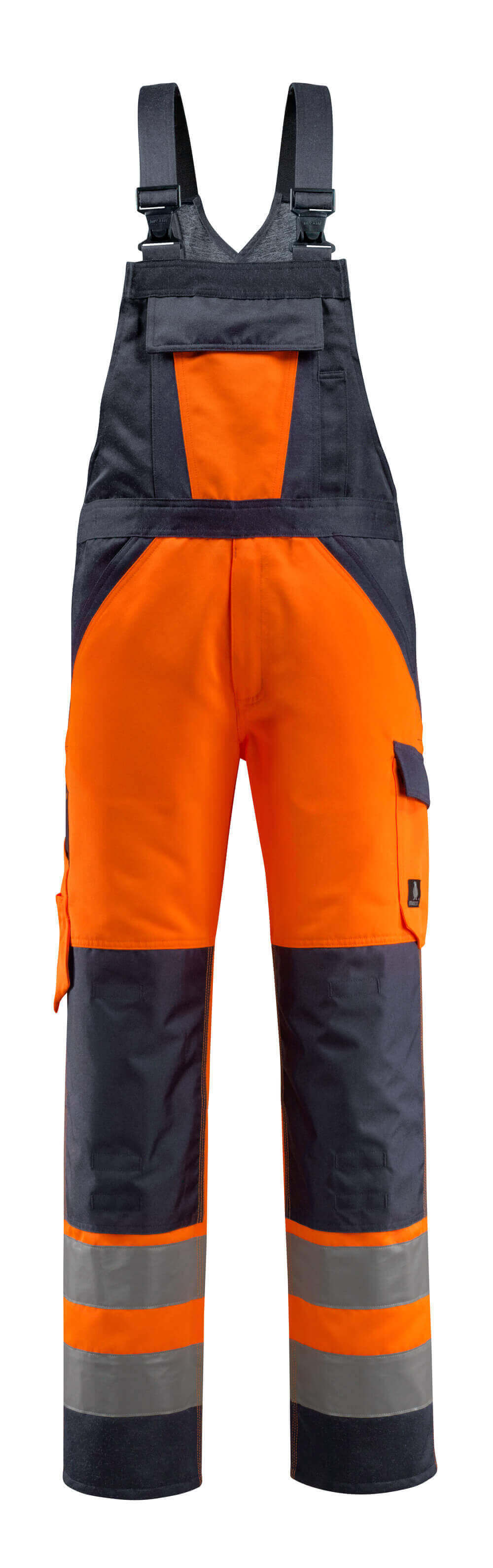 MASCOT® Gosford Latzhose mit Knietaschen 15969-948 Hi-vis Orange/Schwarzblau