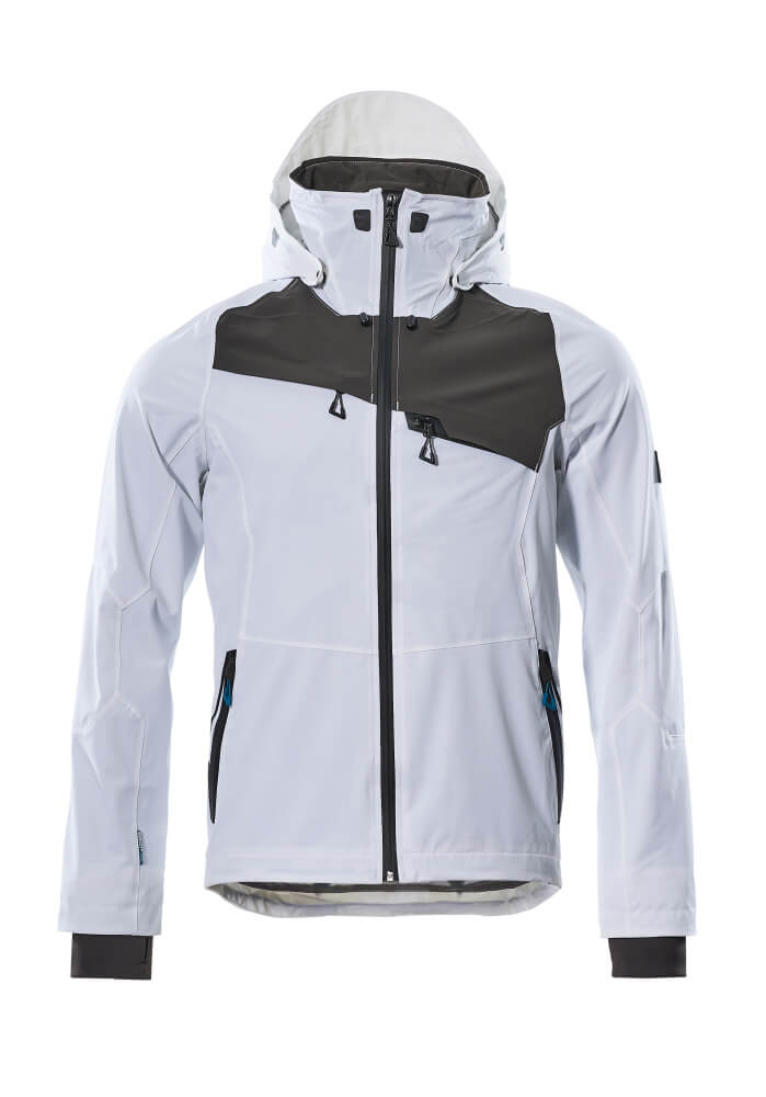 MASCOT® Hardshelljacke 17001-411 Weiß/Dunkelanthrazit