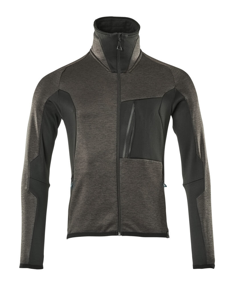 MASCOT® Fleecejacke 17103-316 Dunkelanthrazit/Schwarz