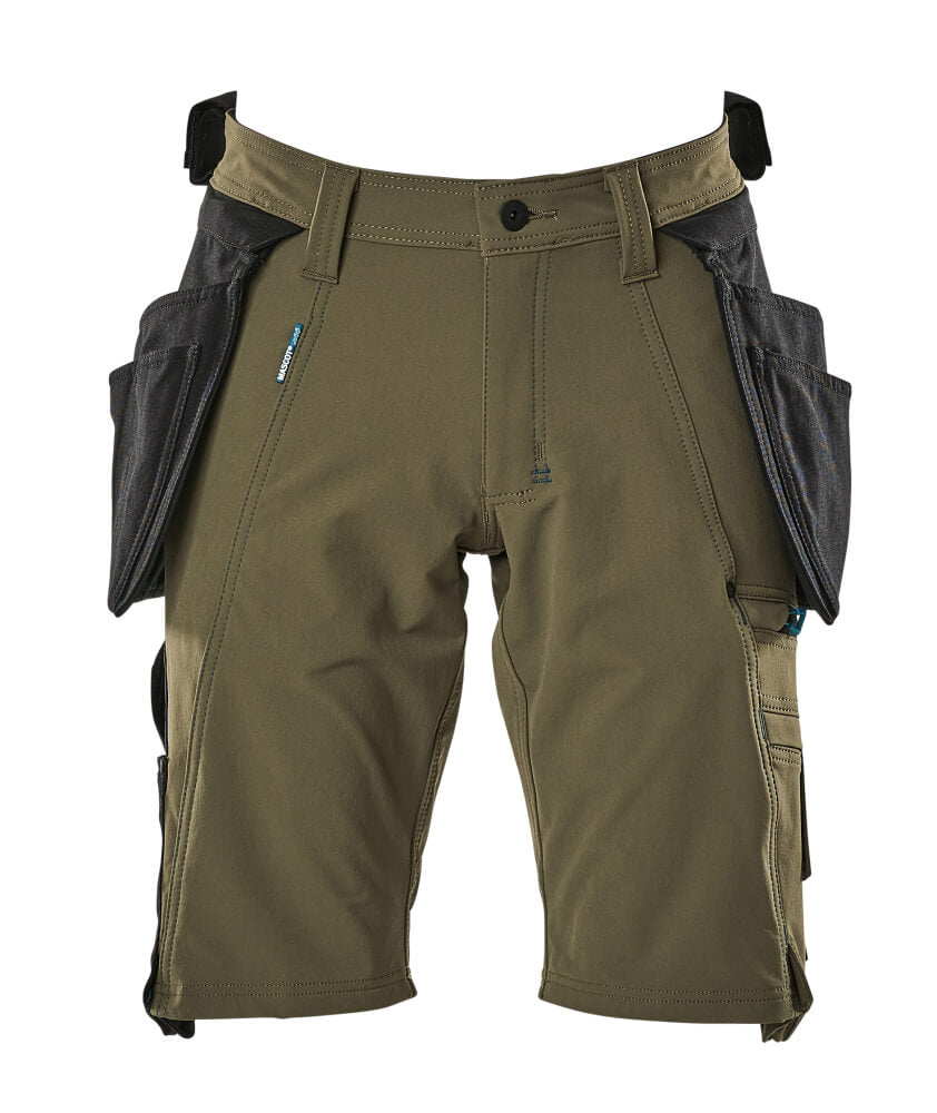 MASCOT® Shorts mit Hängetaschen 17149-311 Moosgrün