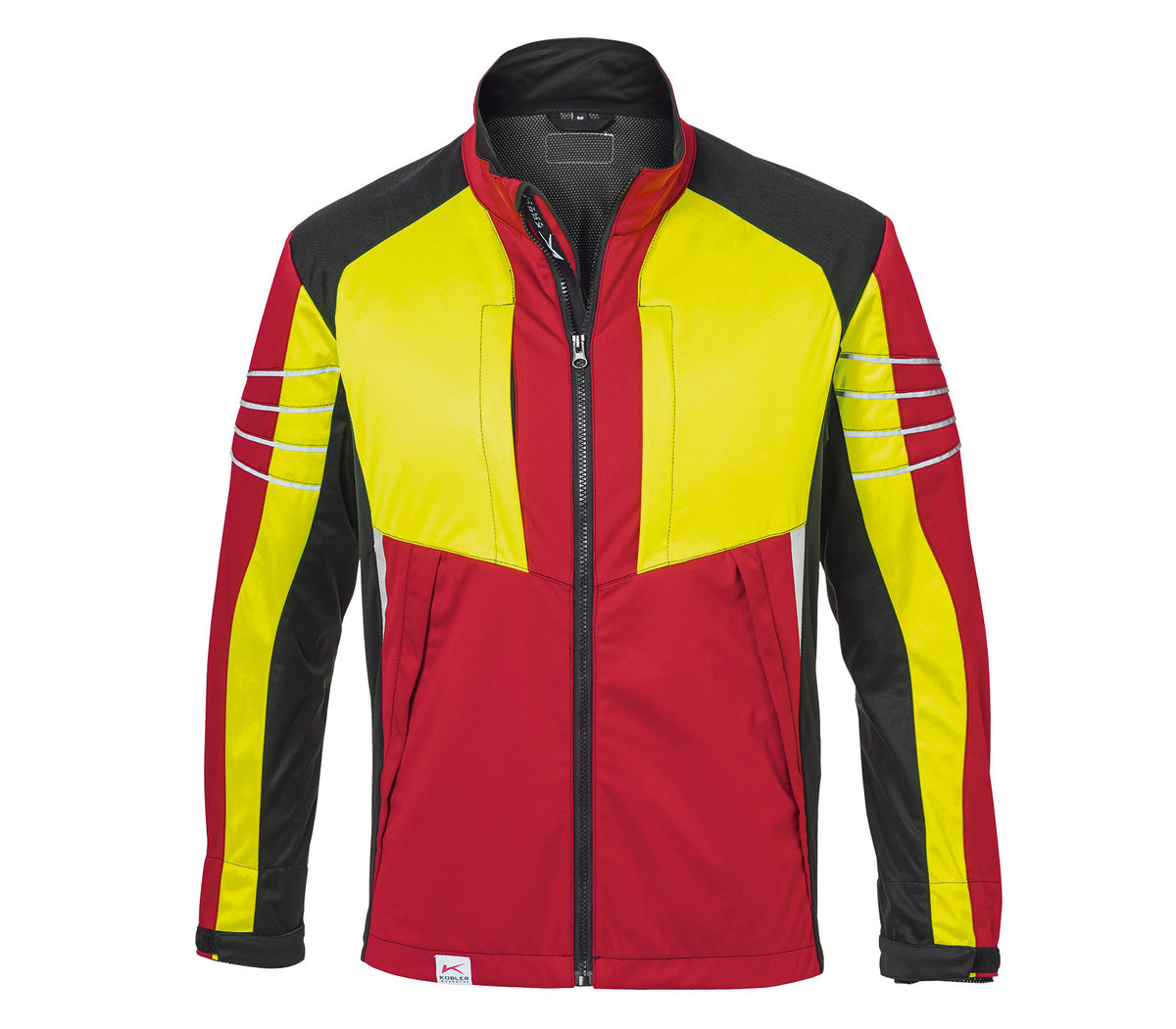 KÜBLER FOREST Ultrashell Jacke PRO 1751 7227 rot/warngelb