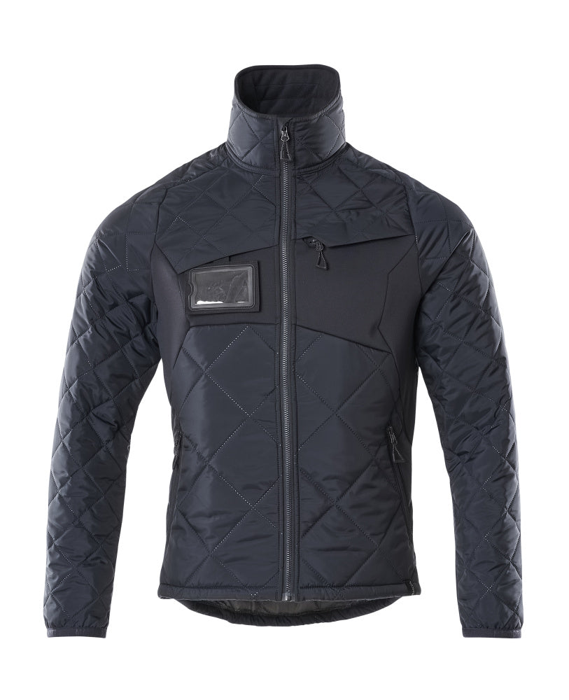 MASCOT® Thermojacke 18015-318 Schwarzblau meliert