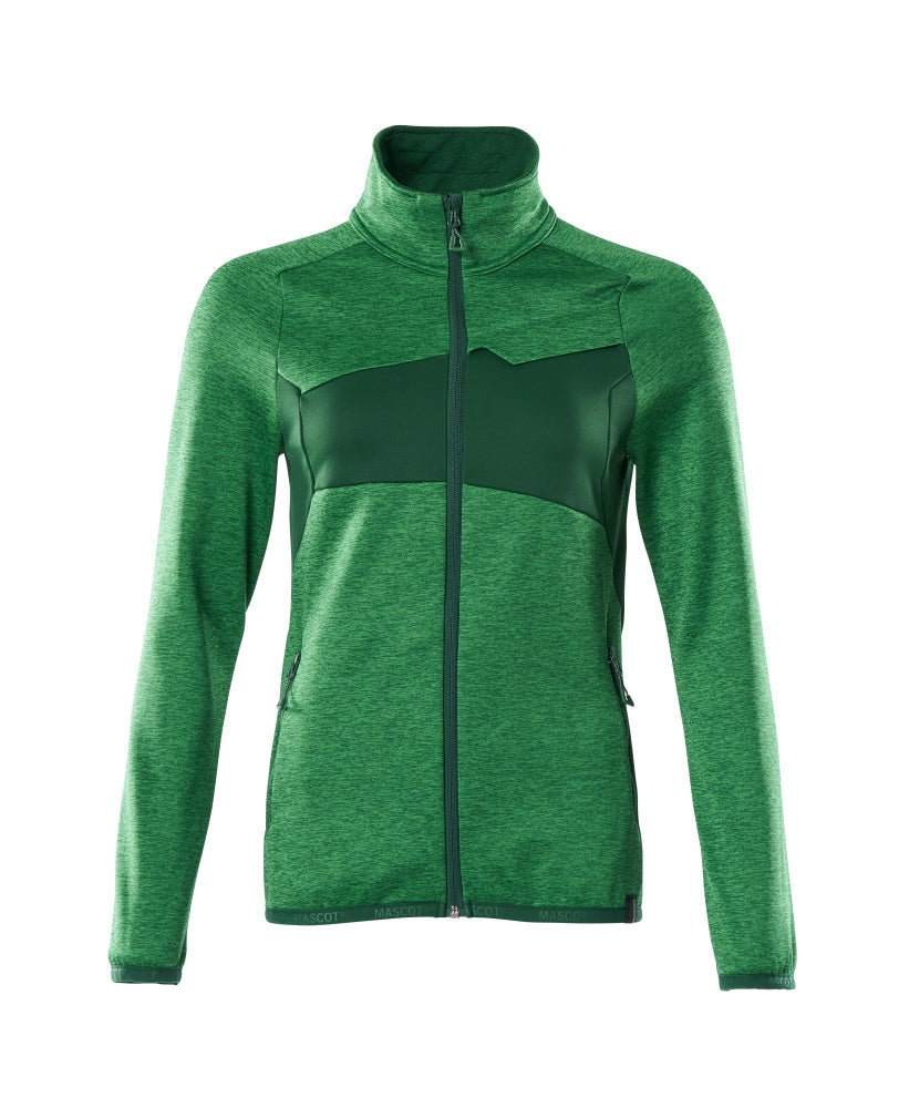 MASCOT® Fleecejacke 18153-316 Grasgrün/Grün
