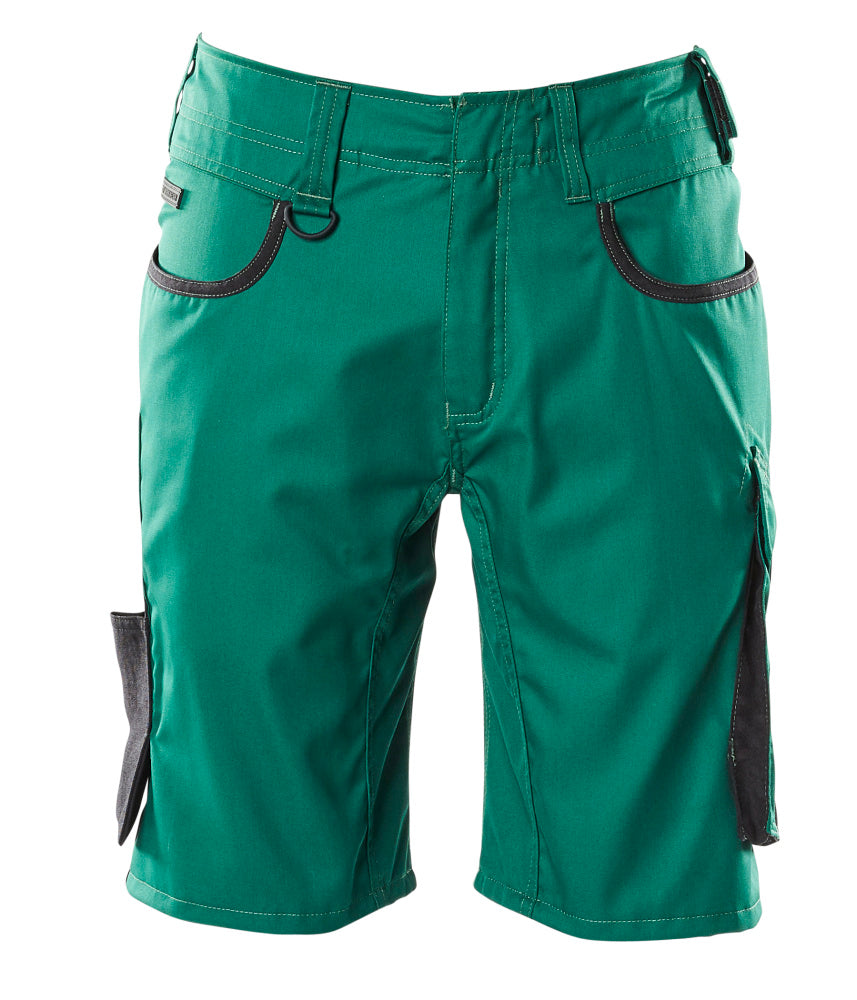 MASCOT® Shorts 18349-230 Grün/Schwarz