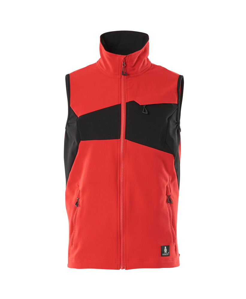 MASCOT® Weste 18365-511 Verkehrsrot/Schwarz