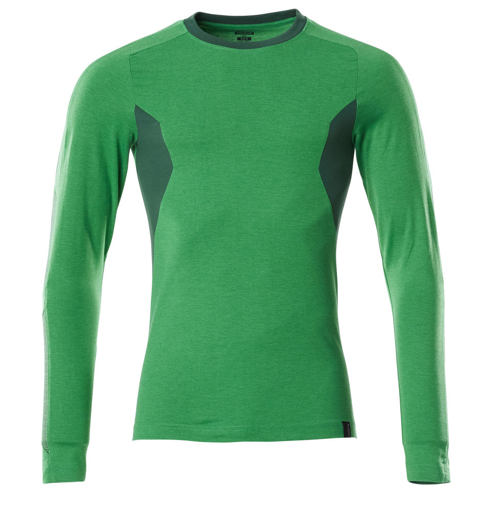 MASCOT® Langarmshirt 18381-959 Grasgrün/Grün