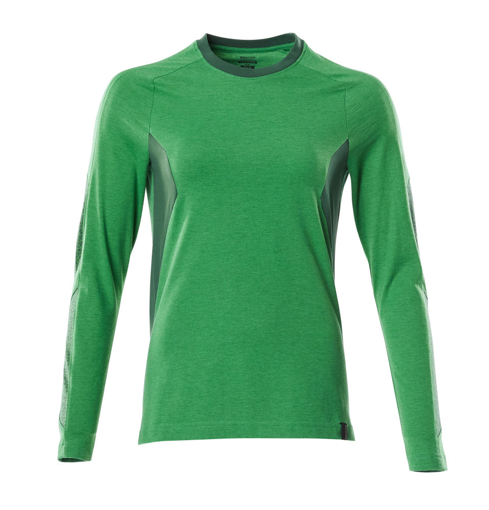 MASCOT® Langarmshirt 18391-959 Grasgrün/Grün