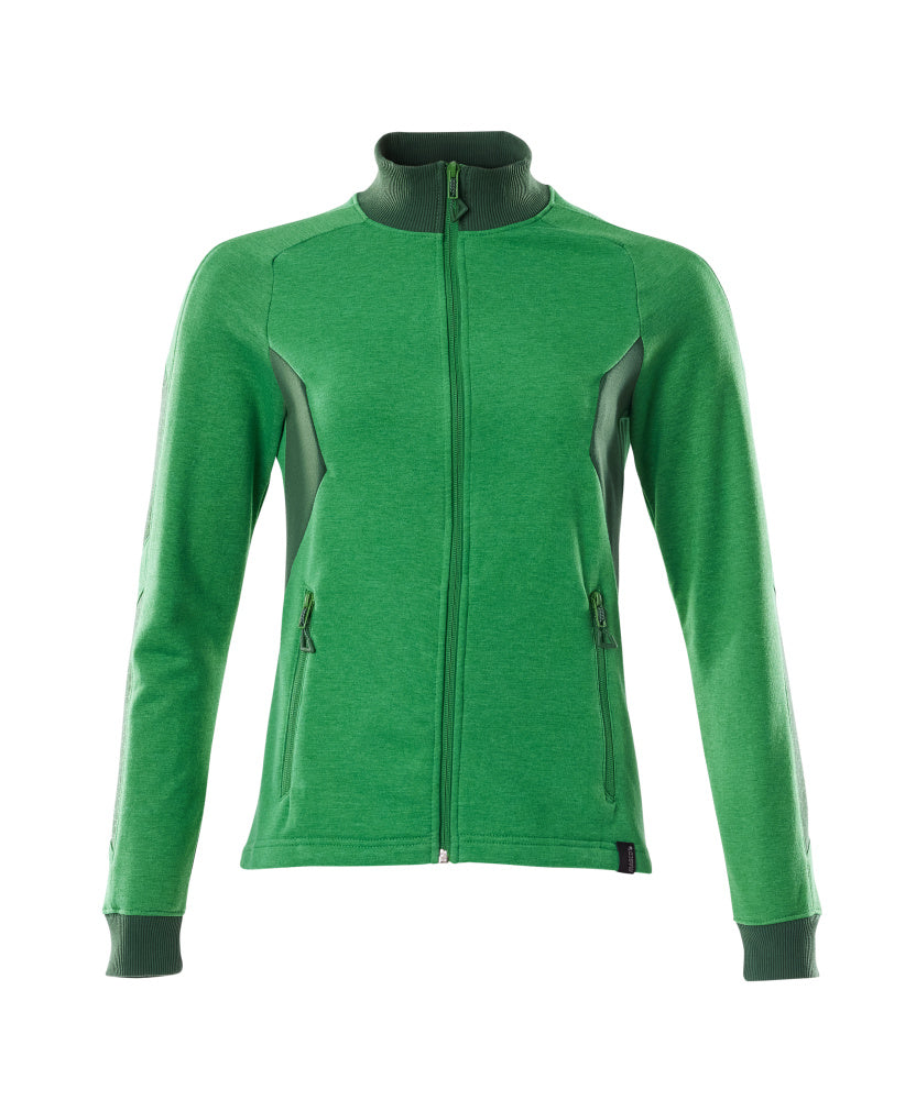 MASCOT® Sweatshirt mit Reißverschluss 18494-962 Grasgrün/Grün