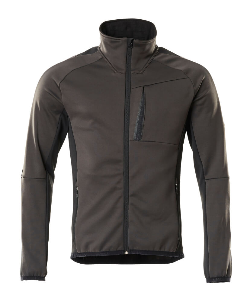 MASCOT® Fleecejacke 18603-316 Dunkelanthrazit/Schwarz