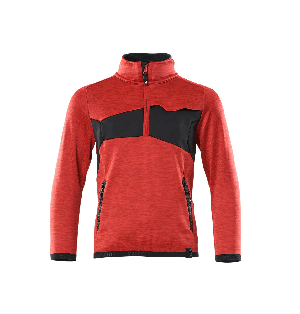 MASCOT® Fleecejacke für Kinder 18903-316 Verkehrsrot/Schwarz