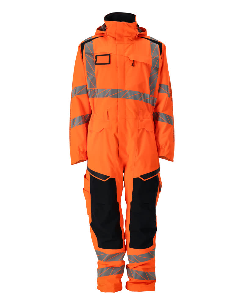 MASCOT® Winteroverall 19019-449 Hi-vis Orange/Schwarzblau