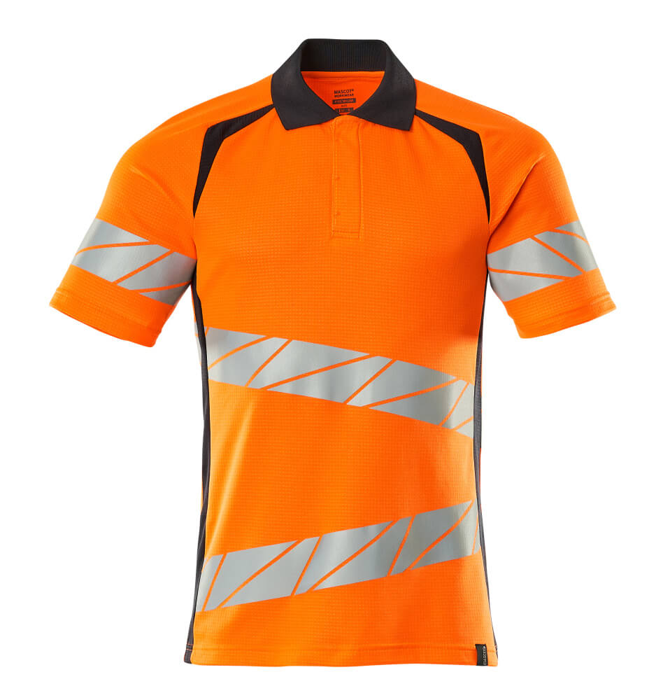 MASCOT® Polo-Shirt 19083-771 Hi-vis Orange/Schwarzblau
