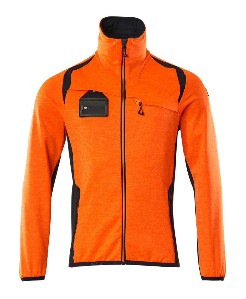 MASCOT® Fleecejacke 19403-316 Hi-vis Orange/Schwarzblau