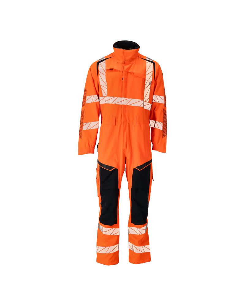 MASCOT® Overall mit Knietaschen 19519-236 Hi-vis Orange/Schwarzblau