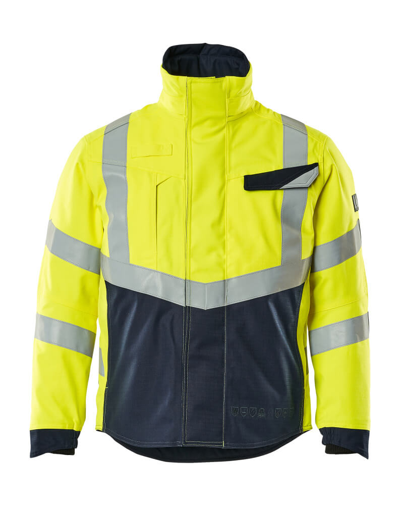 MASCOT® Winterjacke 19835-217 Hi-vis Gelb/Schwarzblau