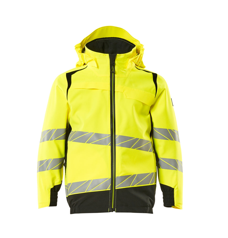 MASCOT® Hardshelljacke für Kinder 19901-449 Hi-vis Gelb/Schwarz