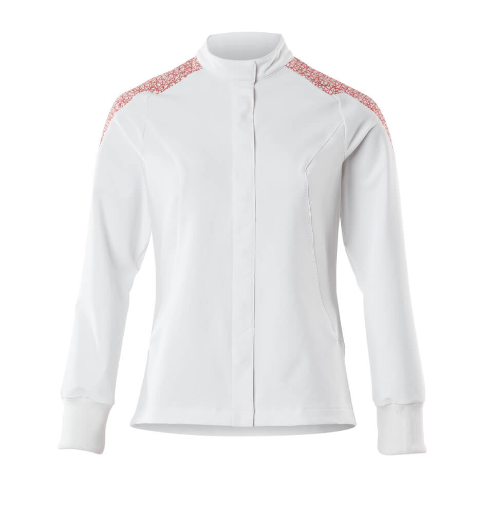 MASCOT® Jacke 20064-511 Weiß/Verkehrsrot