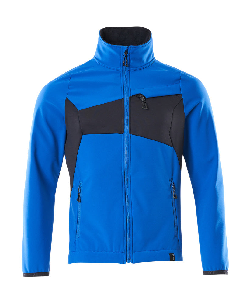 MASCOT® Softshelljacke 20102-253 Azurblau/Schwarzblau