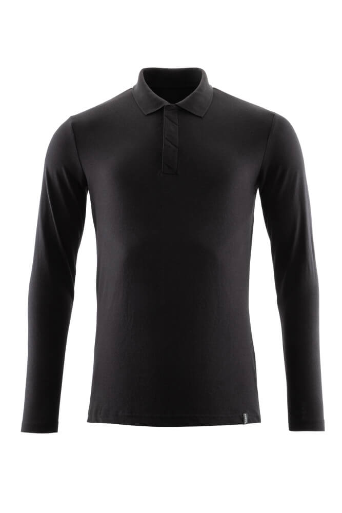 MASCOT® Polo-Shirt, Langarm 20483-961 Vollschwarz