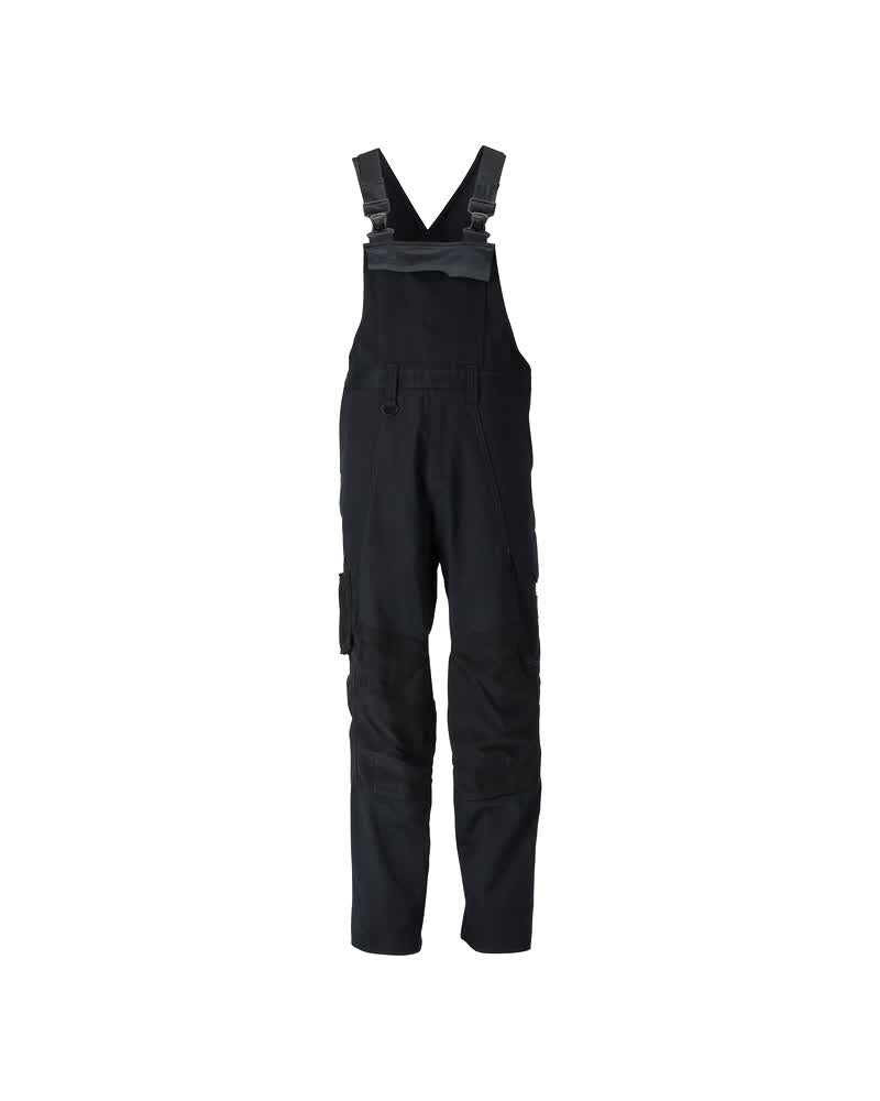 MASCOT® Latzhose mit Knietaschen 20769-563 Schwarz