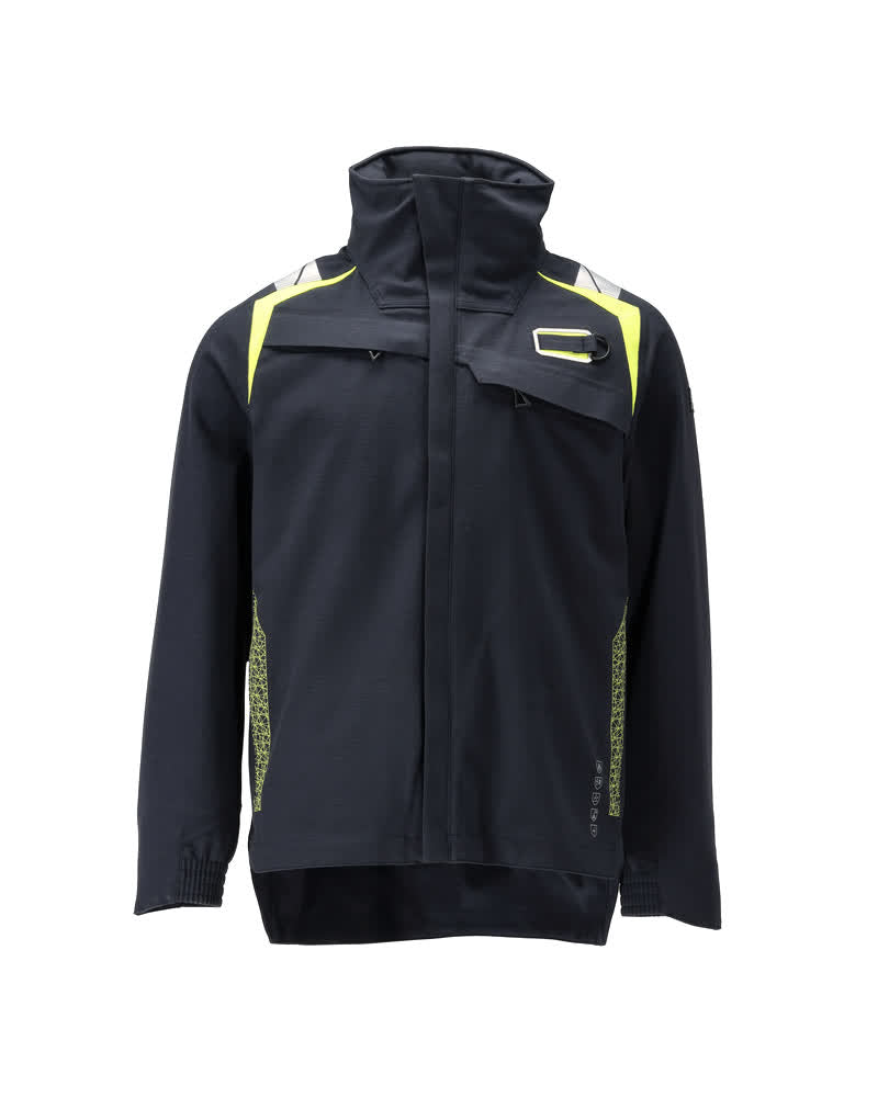 MASCOT® Hardshelljacke 21501-292 Schwarzblau/Hi-vis Gelb