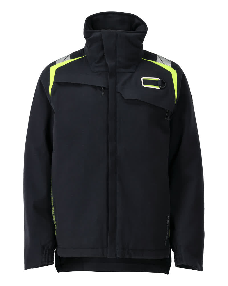 MASCOT® Winterjacke 21535-292 Schwarzblau/Hi-vis Gelb