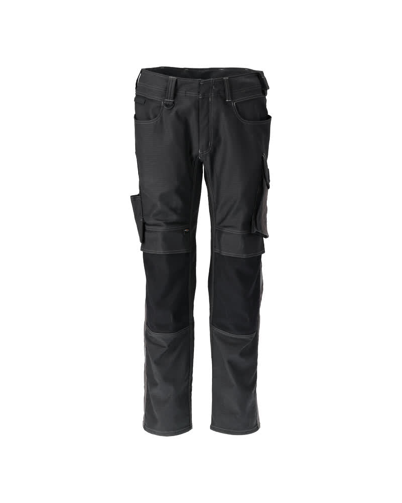 MASCOT® Hose mit Knietaschen 21979-459 Schwarz/Dunkelanthrazit