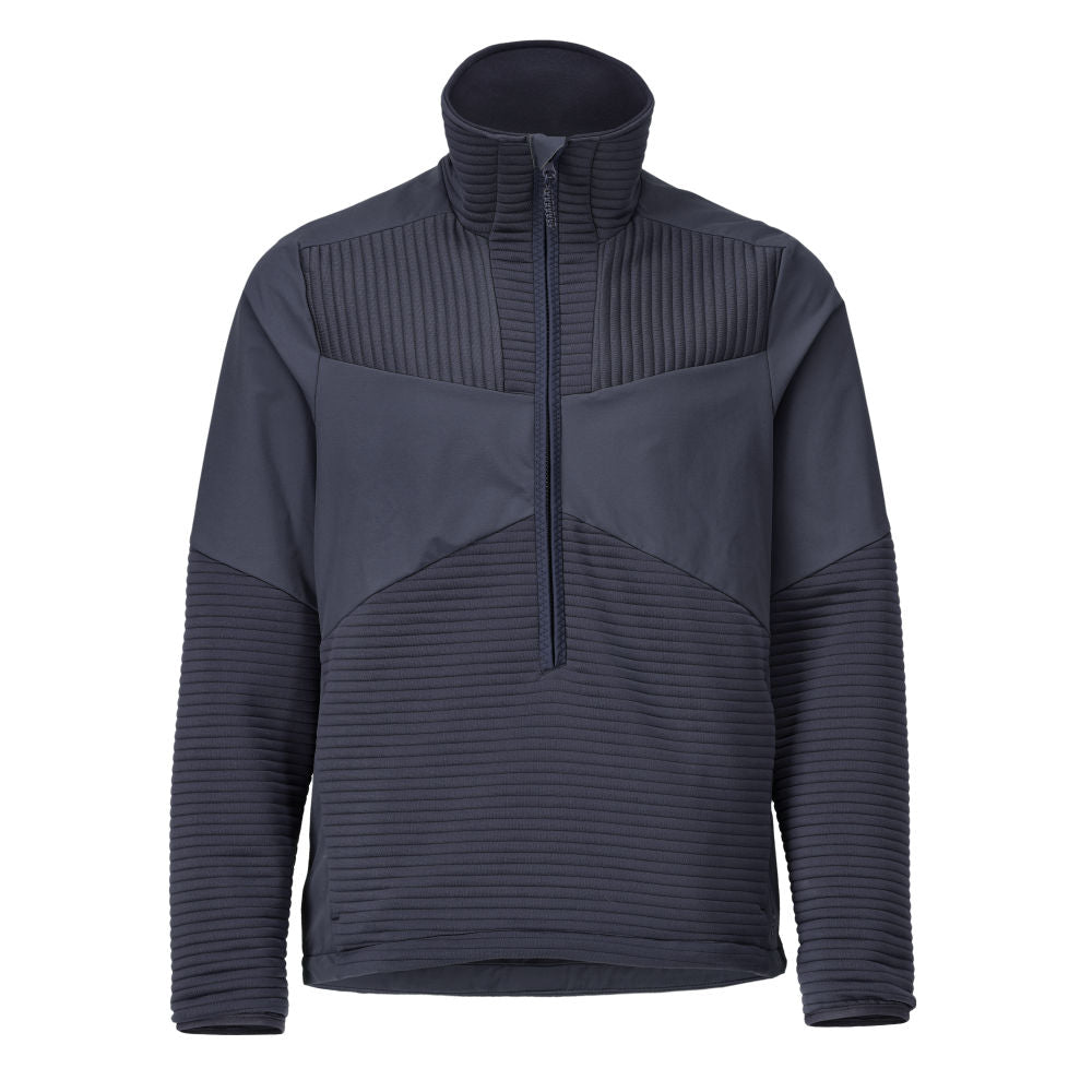 MASCOT® Fleecejacke mit kurzem Reißverschluss und Futter 22005-681 Schwarzblau