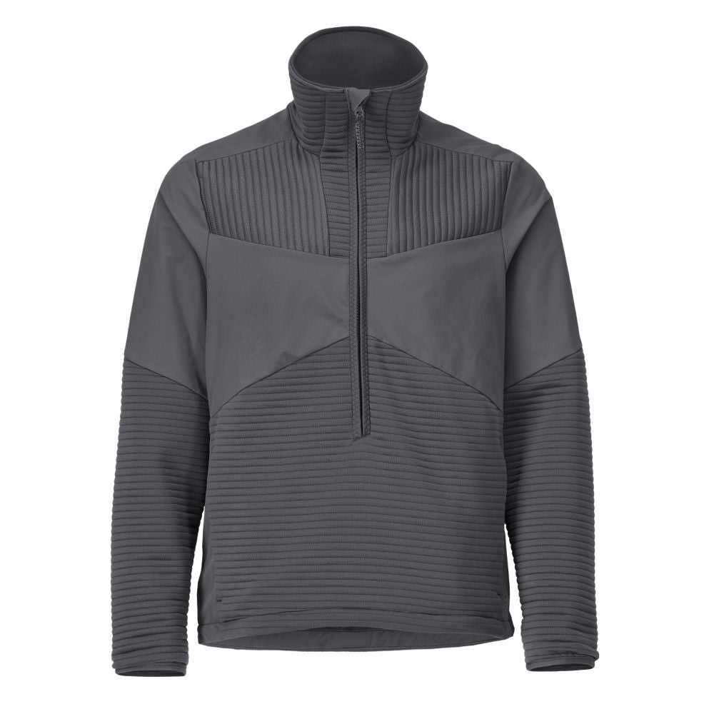 MASCOT® Fleecejacke mit kurzem Reißverschluss und Futter 22005-681 Anthrazitgrau