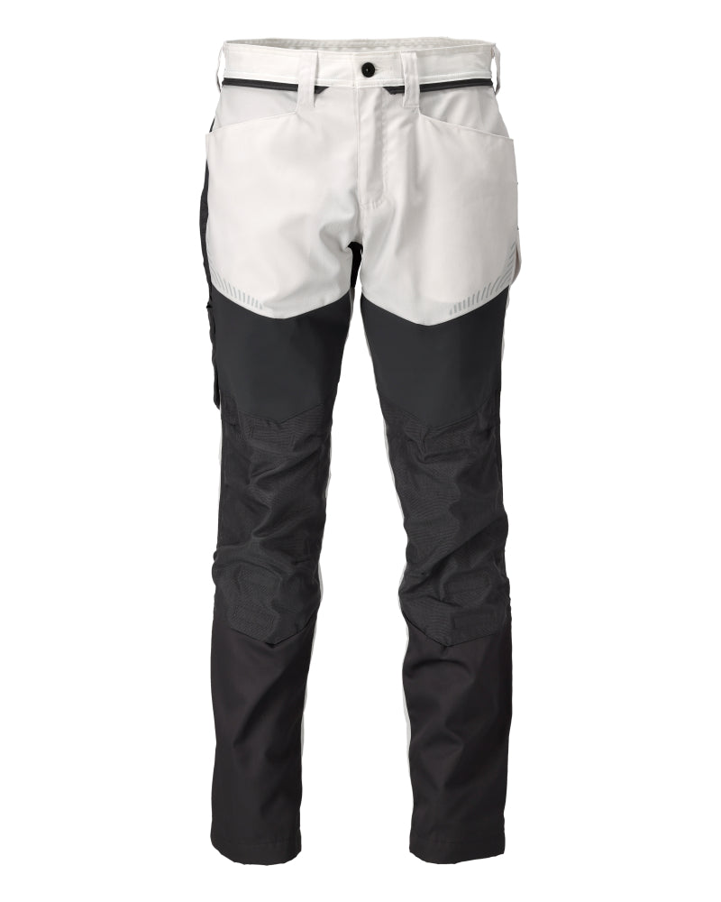 MASCOT® Hose mit Knietaschen 22479-230 Weiß/Anthrazitgrau