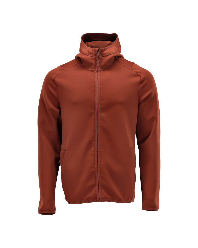 MASCOT® Fleecejacke mit Kapuze 22586-608 Herbstrot