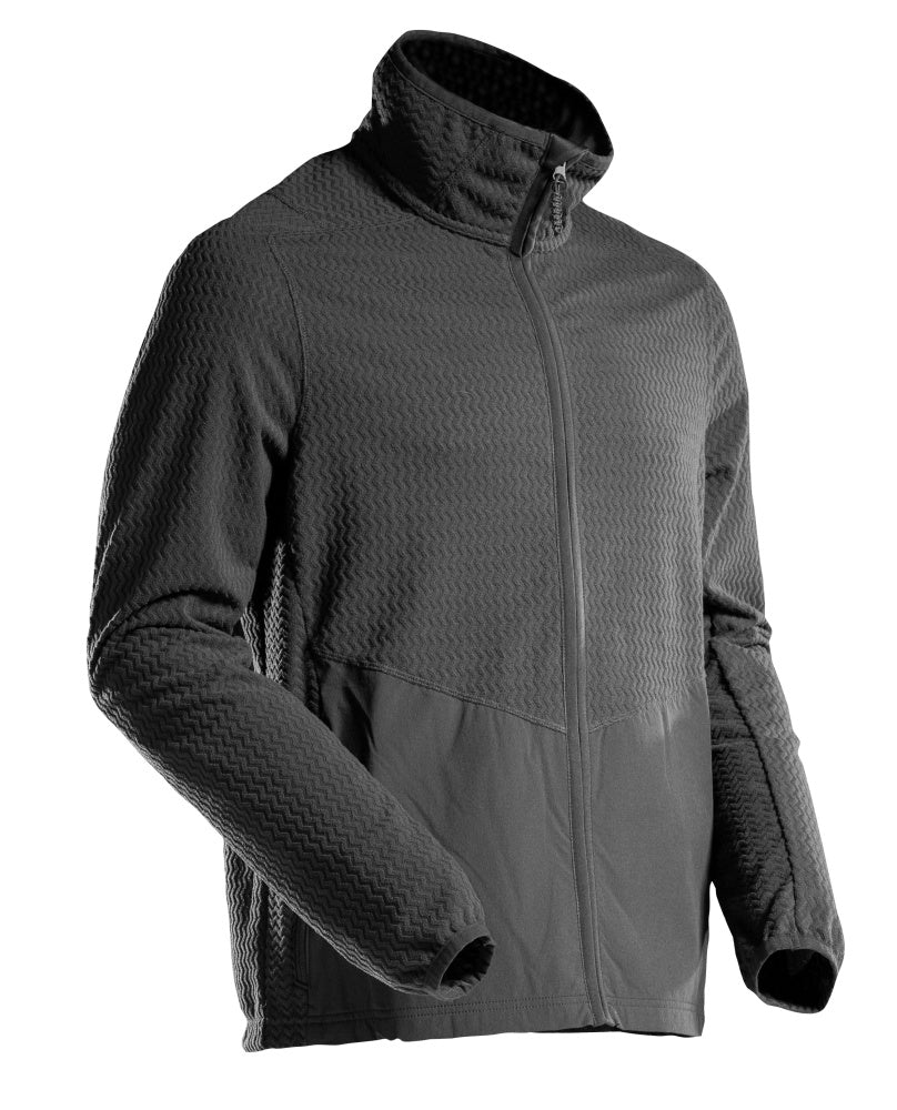 MASCOT® Microfleece Pullover mit Reißverschluss 22803-639 Schwarz